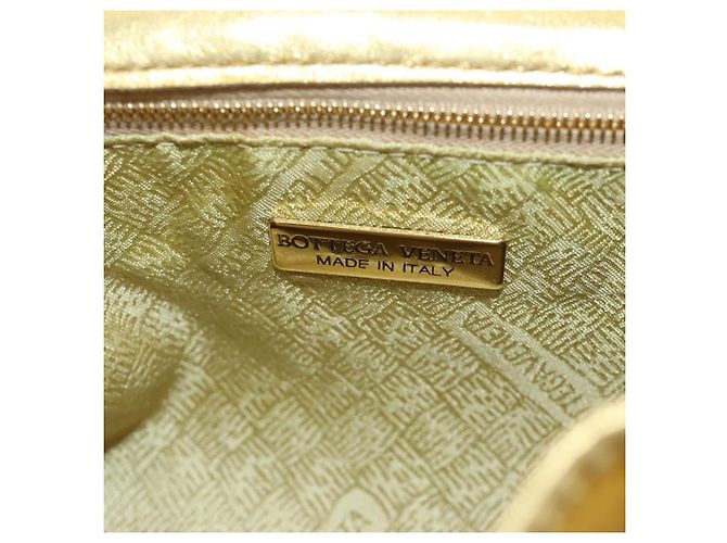 Zaino in pelle Bottega Veneta oro Auth 172406V D'oro - vista 22