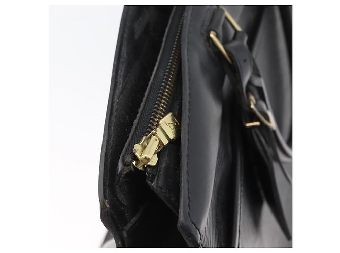 LOUIS VUITTON Borsa a Mano Epi Riviera Nera M48182 LV Auth LNZ511 Nero - vista 9