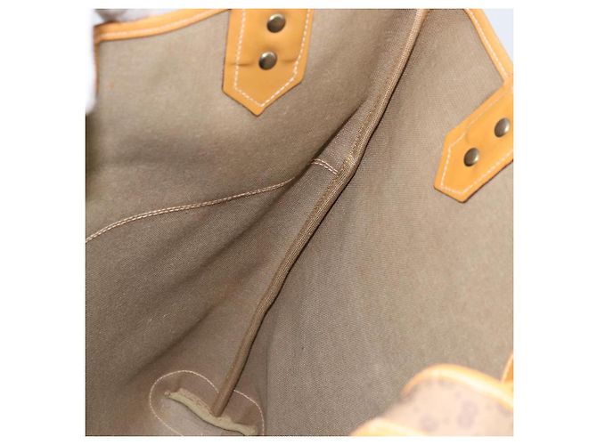 Gucci Borsa tote Micro GG Supreme in PVC beige e oro 002 58 0054 Auth ki6529 D'oro - vista 19
