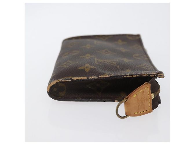 Bucket LOUIS VUITTON Monogramma Secchiello PM Pochette Accessorio LV Auth 172498 - vista 3