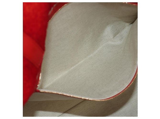 LOEWE - Bolsa Flamenco Calcifer de Ghibli - Castelo Móvel do Howl Auth 166906SM Vermelho - vista 25