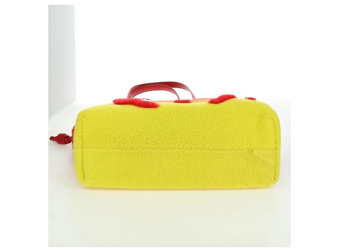 LOEWE - Bolsa Flamenco Calcifer de Ghibli - Castelo Móvel do Howl Auth 166906SM Vermelho - vista 5