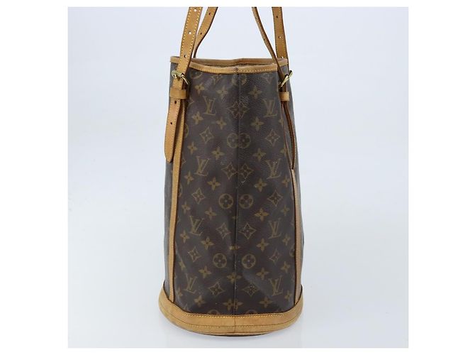 LOUIS VUITTON Borsa a Spalla Monogram Bucket GM M42236 LV Auth 159651 Monogramma - vista 3