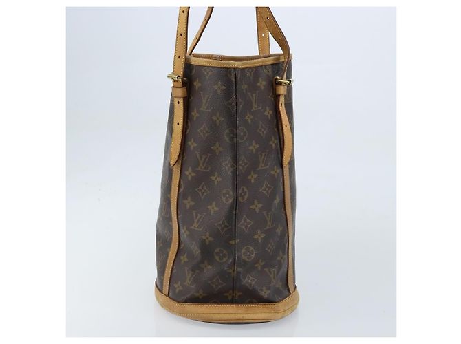 LOUIS VUITTON Borsa a Spalla Monogram Bucket GM M42236 LV Auth 159651 Monogramma - vista 4