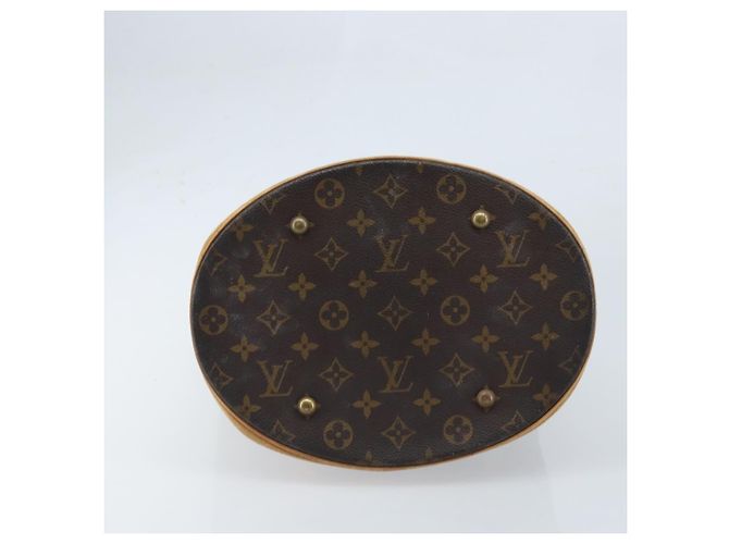 LOUIS VUITTON Borsa a Spalla Monogram Bucket GM M42236 LV Auth 159651 Monogramma - vista 5