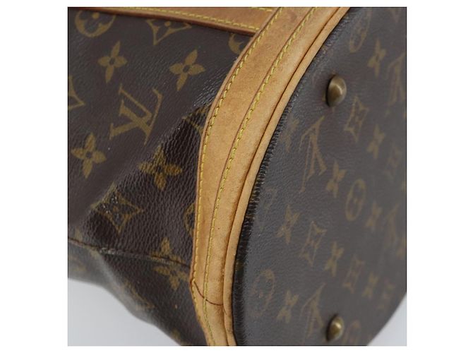LOUIS VUITTON Borsa a Spalla Monogram Bucket GM M42236 LV Auth 159651 Monogramma - vista 9