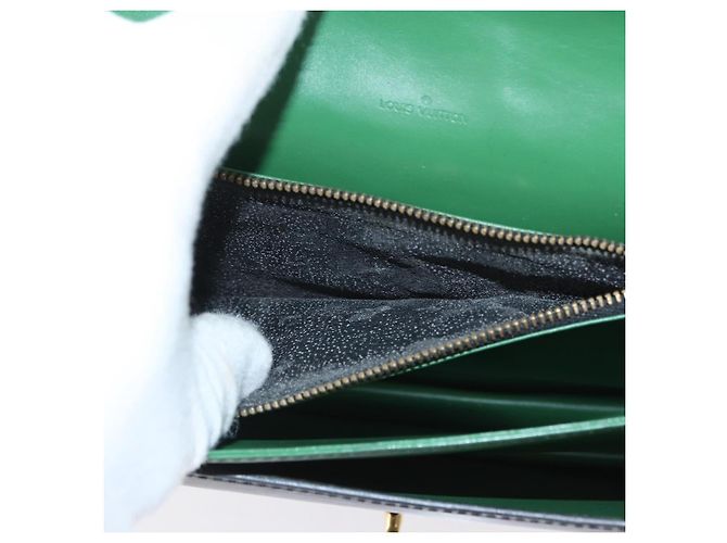 LOUIS VUITTON Borsa a Spalla Epi Free Run Nera M52402 LV Auth 172698 Nero - vista 11