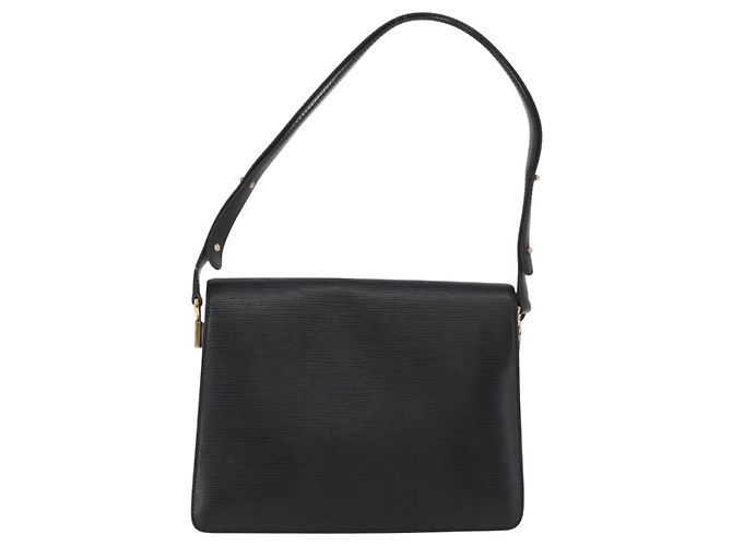 LOUIS VUITTON Borsa a Spalla Epi Free Run Nera M52402 LV Auth 172698 Nero - vista 2
