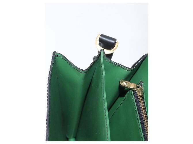 LOUIS VUITTON Borsa a Spalla Epi Free Run Nera M52402 LV Auth 172698 Nero - vista 21