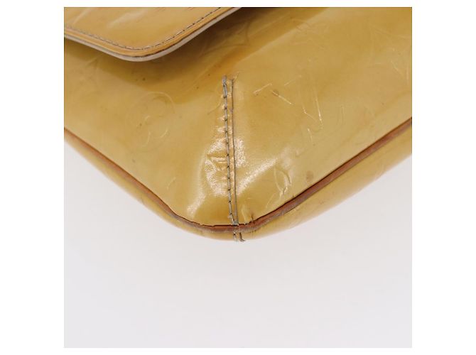 LOUIS VUITTON Bolsa Thompson Street Monogram Vernis Beige M91301 LV Auth LNZ465 - vista 14