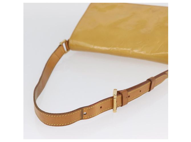 LOUIS VUITTON Bolsa Thompson Street Monogram Vernis Beige M91301 LV Auth LNZ465 - vista 7