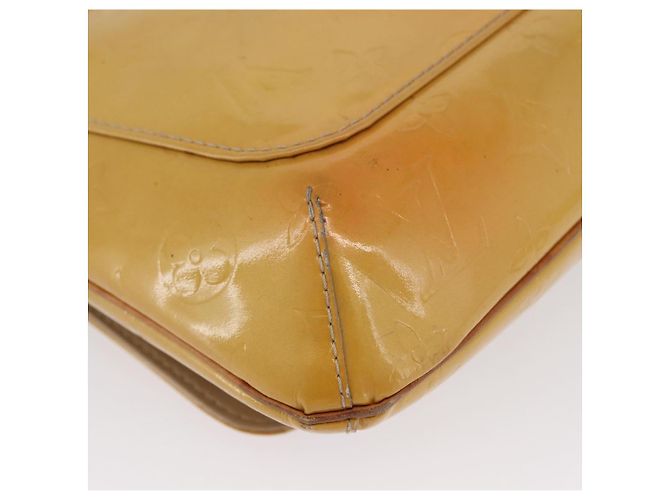 LOUIS VUITTON Bolsa Thompson Street Monogram Vernis Beige M91301 LV Auth LNZ465 - vista 9