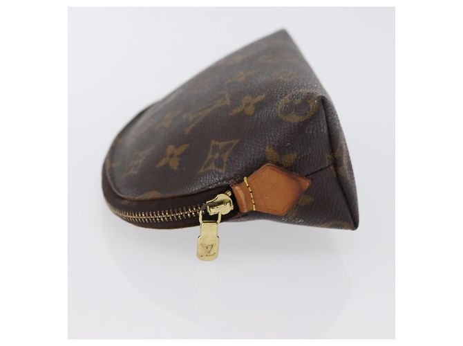 LOUIS VUITTON Pochette Cosmetica Monogram PM Pouch M43998 LV Auth 172493 Monogramma - view 4