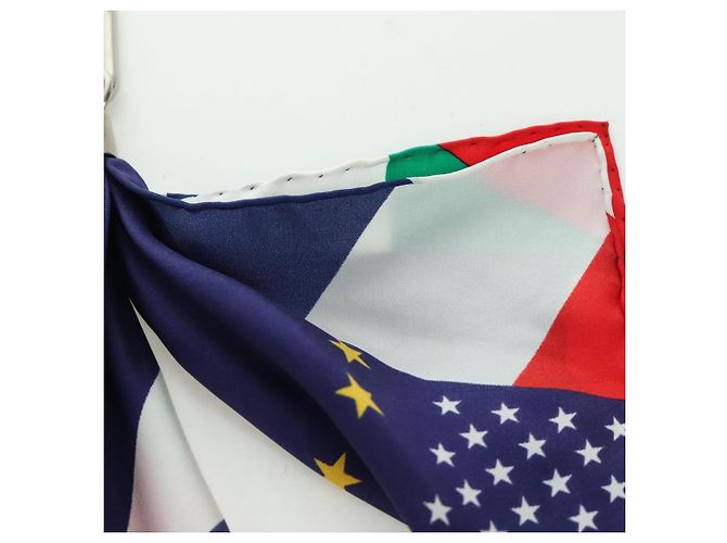 LOUIS VUITTON Bijoux Sac Flags Charm Silk Multicolor MP2485 LV Auth 171534SAM Multiple colors - view 15