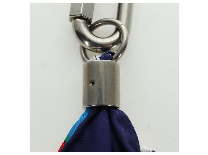 LOUIS VUITTON Bijoux Sac Flags Charm Silk Multicolor MP2485 LV Auth 171534SAM Multiple colors - view 18