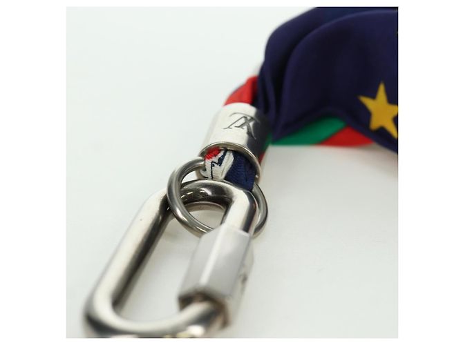 LOUIS VUITTON Bijoux Sac Flags Charm Silk Multicolor MP2485 LV Auth 171534SAM Multiple colors - view 20