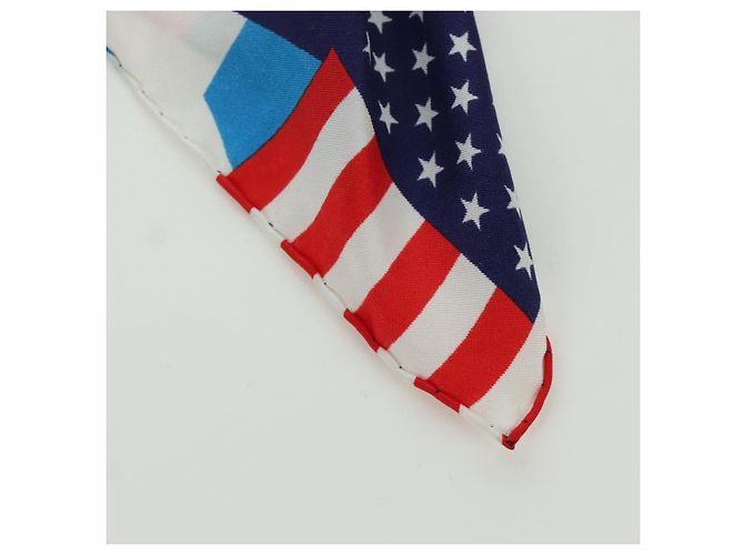 LOUIS VUITTON Bijoux Sac Flags Charm Silk Multicolor MP2485 LV Auth 171534SAM Multiple colors - view 4