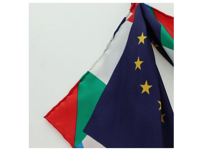 LOUIS VUITTON Bijoux Sac Flags Charm Silk Multicolor MP2485 LV Auth 171534SAM Multiple colors - view 5