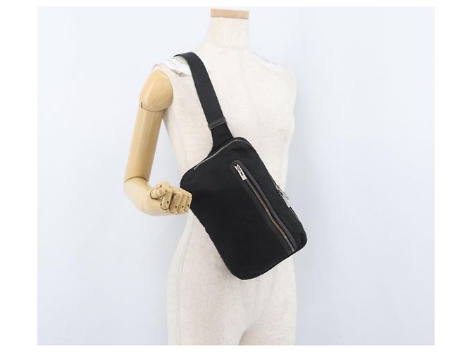 LOUIS VUITTON Borsa a Spalla Arche Damier Geant Nera M93021 LV Auth bs33638 Nero - vista 23
