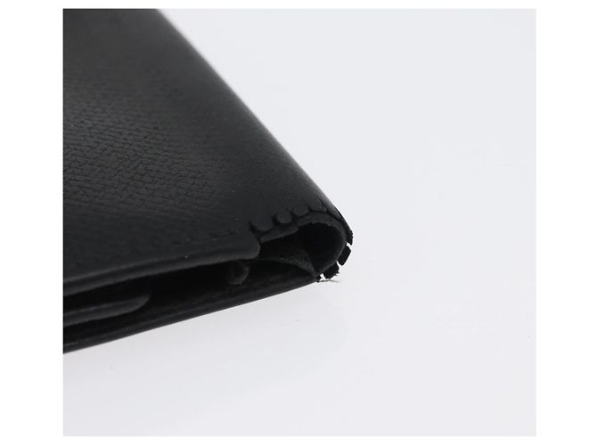 Estojo para chaves CHANEL em couro preto CC Auth 172555 - vista 4