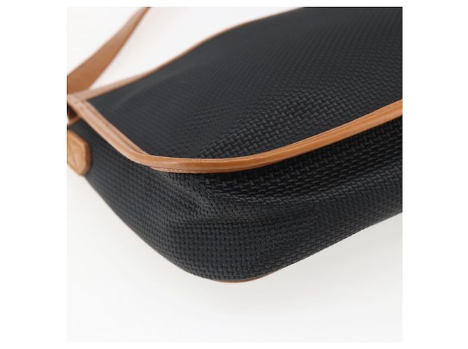 Borsa a Spalla SAINT LAURENT PVC Nero Oro Auth fm5208 D'oro - vista 16