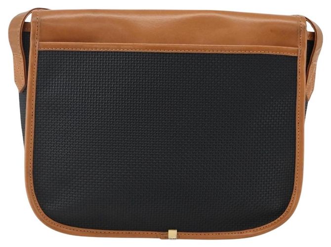 Borsa a Spalla SAINT LAURENT PVC Nero Oro Auth fm5208 D'oro - vista 2