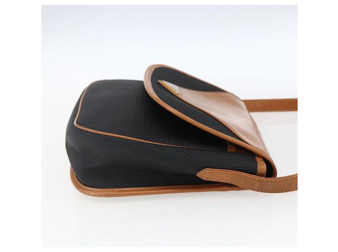 Borsa a Spalla SAINT LAURENT PVC Nero Oro Auth fm5208 D'oro - vista 4
