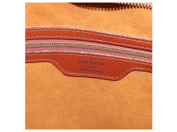 LOUIS VUITTON Borsa da Shopping Epi Saint Jacques Marrone M52263 LV Auth LNZ054 - vista 17