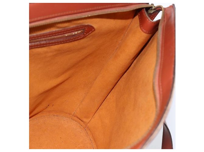 LOUIS VUITTON Borsa da Shopping Epi Saint Jacques Marrone M52263 LV Auth LNZ054 - vista 18