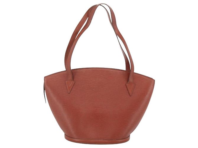 LOUIS VUITTON Borsa da Shopping Epi Saint Jacques Marrone M52263 LV Auth LNZ054 - vista 2