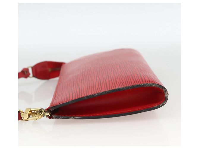 LOUIS VUITTON Pochette Accessoires Epi Rossa M52947 Auth LV LNZ360 Rosso - vista 3