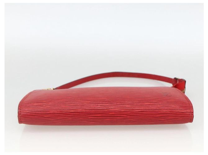 LOUIS VUITTON Pochette Accessoires Epi Rossa M52947 Auth LV LNZ360 Rosso - vista 5