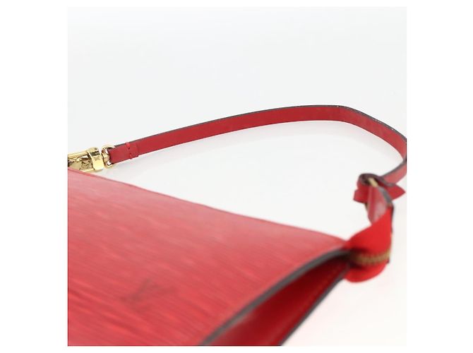 LOUIS VUITTON Pochette Accessoires Epi Rossa M52947 Auth LV LNZ360 Rosso - vista 8