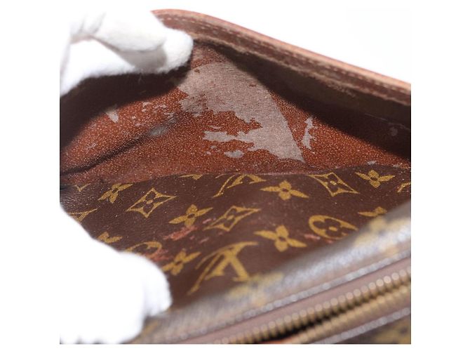 LOUIS VUITTON Borsa a Spalla Monogram Jeune Fille MM M51226 LV Auth ARZ237 Monogramma - vista 23