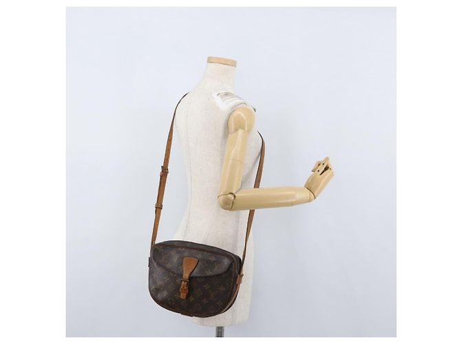 LOUIS VUITTON Borsa a Spalla Monogram Jeune Fille MM M51226 LV Auth ARZ237 Monogramma - vista 24