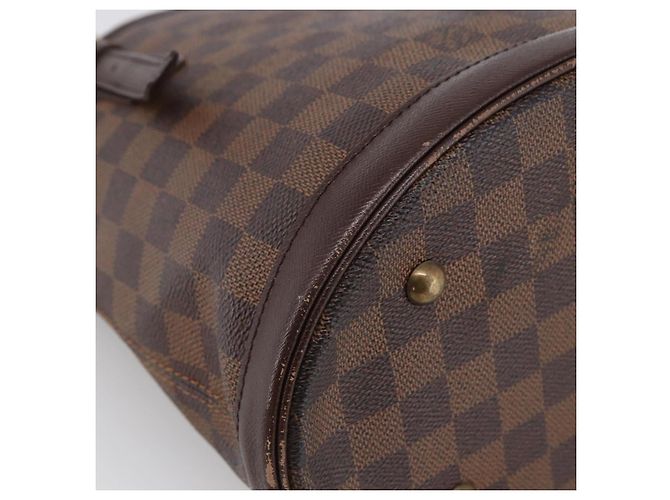 LOUIS VUITTON Borsa a Spalla Damier Ebene Marais N42240 Auth LV ka2686 - vista 14