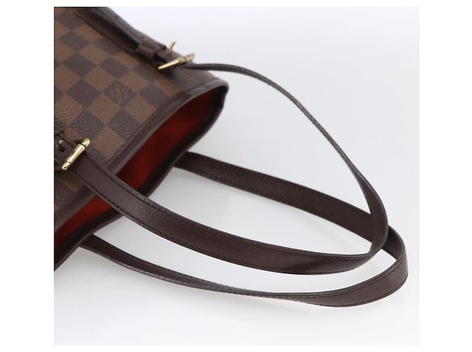 LOUIS VUITTON Borsa a Spalla Damier Ebene Marais N42240 Auth LV ka2686 - vista 7