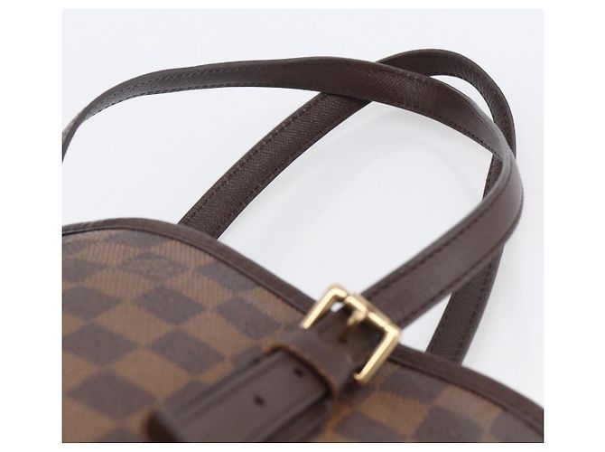 LOUIS VUITTON Borsa a Spalla Damier Ebene Marais N42240 Auth LV ka2686 - vista 8