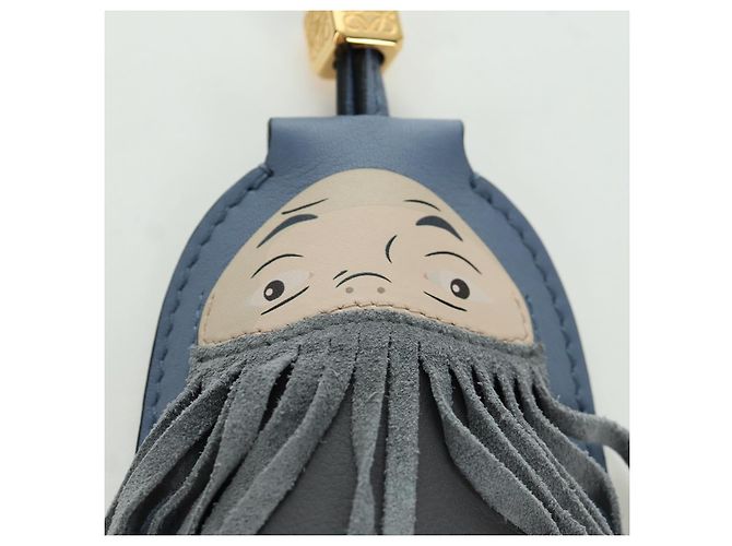 LOEWE LOEWE �~ Studio Ghibli Il Castello Errante di Howl Markl Azzurro Chiaro Auth 166949SM Blu chiaro - vista 6