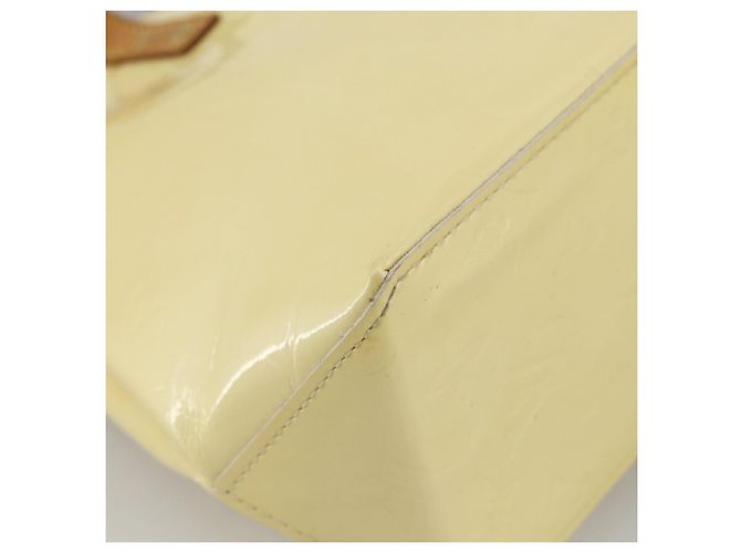 LOUIS VUITTON Borsa a Mano Monogram Vernis Reade PM Perle M91336 LV Auth BA11033 - vista 14