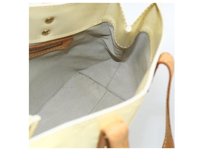 LOUIS VUITTON Borsa a Mano Monogram Vernis Reade PM Perle M91336 LV Auth BA11033 - vista 17