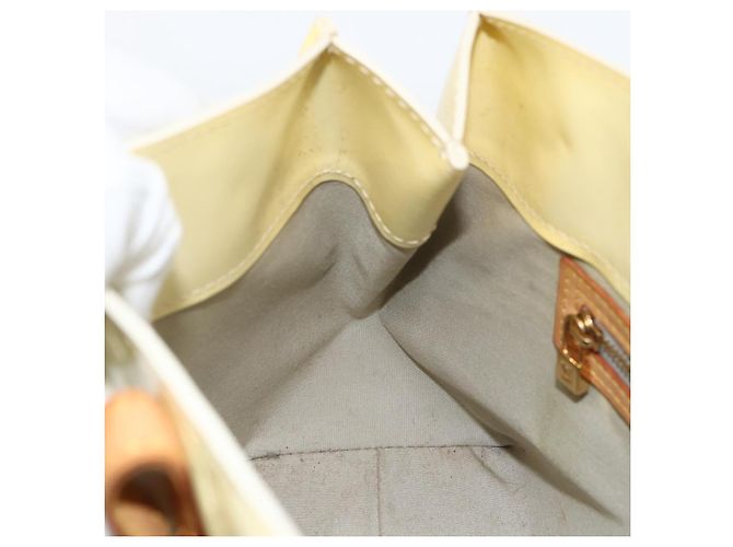 LOUIS VUITTON Borsa a Mano Monogram Vernis Reade PM Perle M91336 LV Auth BA11033 - vista 18