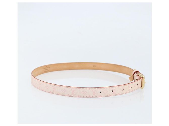 LOUIS VUITTON Monogram Kirschblüte Gürtel 33,1" M9273W Auth ka2773V Monogramm - Ansicht 4