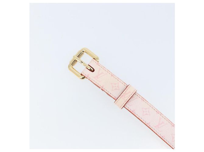 LOUIS VUITTON Monogram Kirschblüte Gürtel 33,1" M9273W Auth ka2773V Monogramm - Ansicht 7