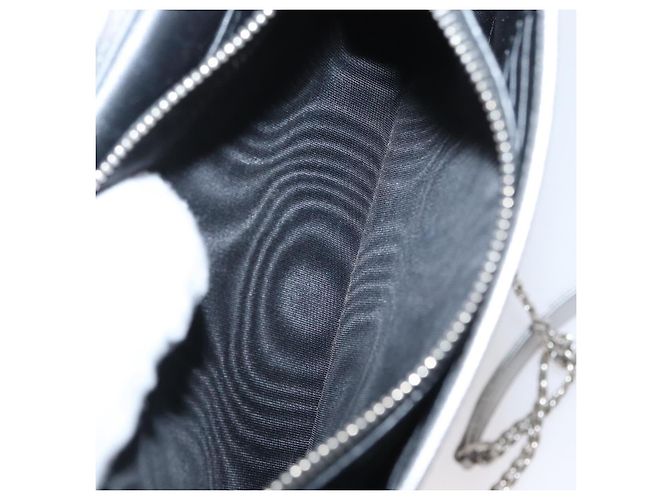 Saffiano Borsa a Spalla PRADA in Pelle Safiano Argento Auth bs33612 - vista 11