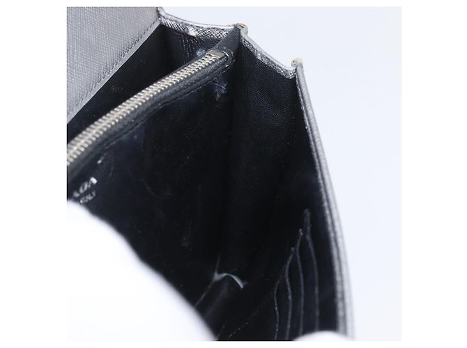 Saffiano Borsa a Spalla PRADA in Pelle Safiano Argento Auth bs33612 - vista 20