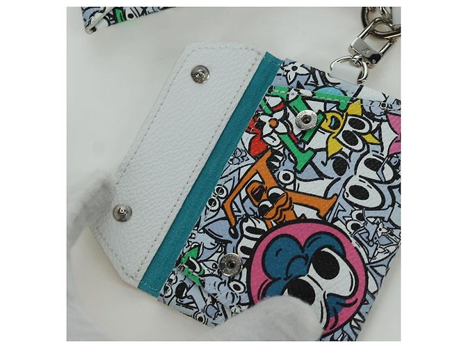 LOUIS VUITTON Pochette Envelope Trio Monogram Comics M82014 LV Auth 173300SM Multicolore - vista 10