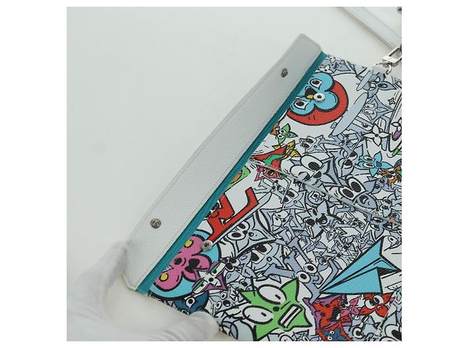 LOUIS VUITTON Pochette Envelope Trio Monogram Comics M82014 LV Auth 173300SM Multicolore - vista 20
