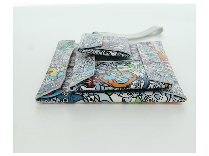 LOUIS VUITTON Pochette Envelope Trio Monogram Comics M82014 LV Auth 173300SM Multicolore - vista 4