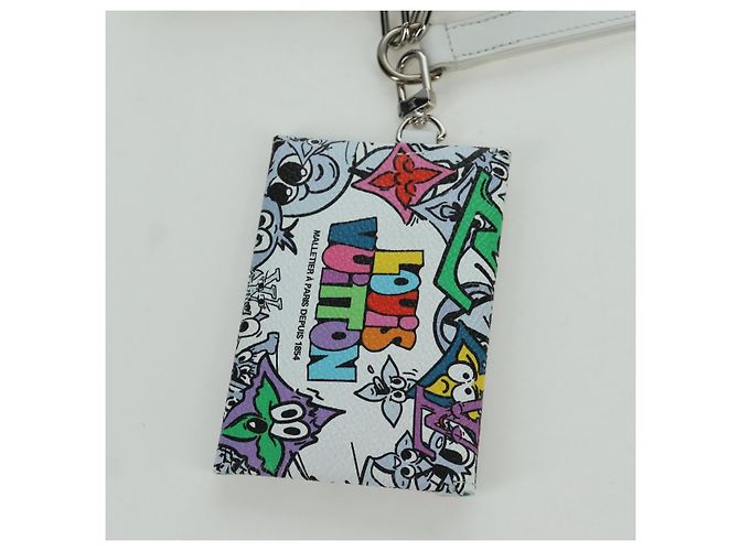LOUIS VUITTON Pochette Envelope Trio Monogram Comics M82014 LV Auth 173300SM Multicolore - vista 9